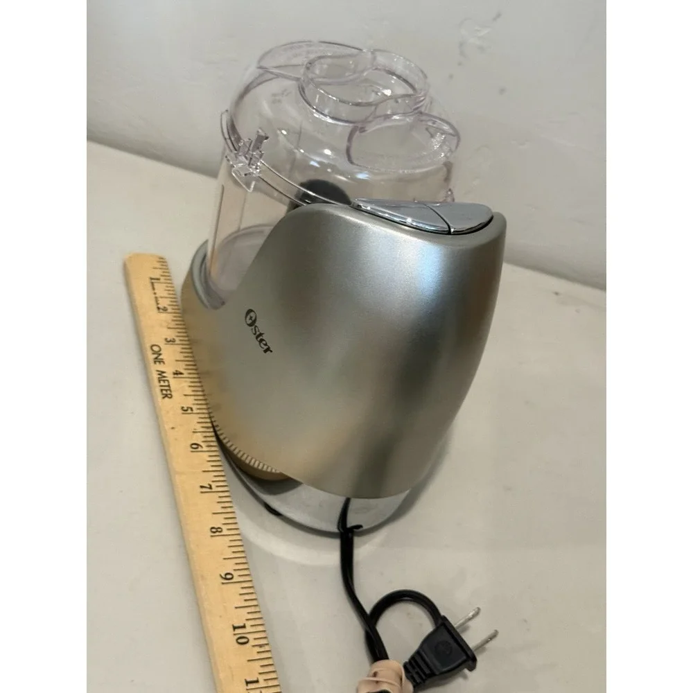 Oster Mini Food Chopper 2 Speed 3 Cups Black - Clean & Tested -‎ Ready For Use